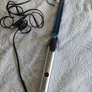 BaBylissPRO Blue and Silver Curling Iron